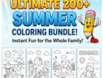Printable_Summer_Coloring_Pages_Bundle_for_Kids
